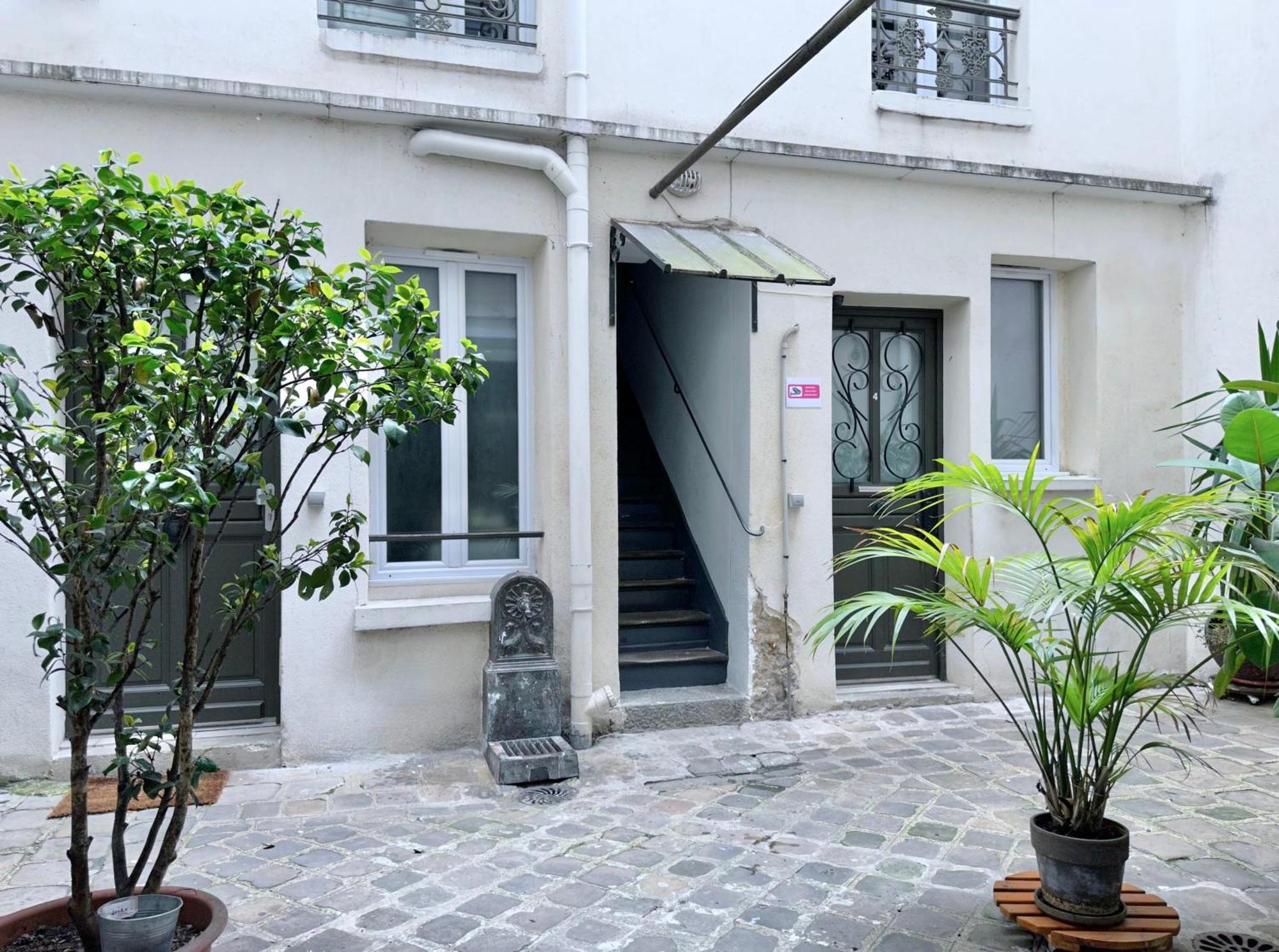 Peaceful Studio In Paris Eksteriør bilde
